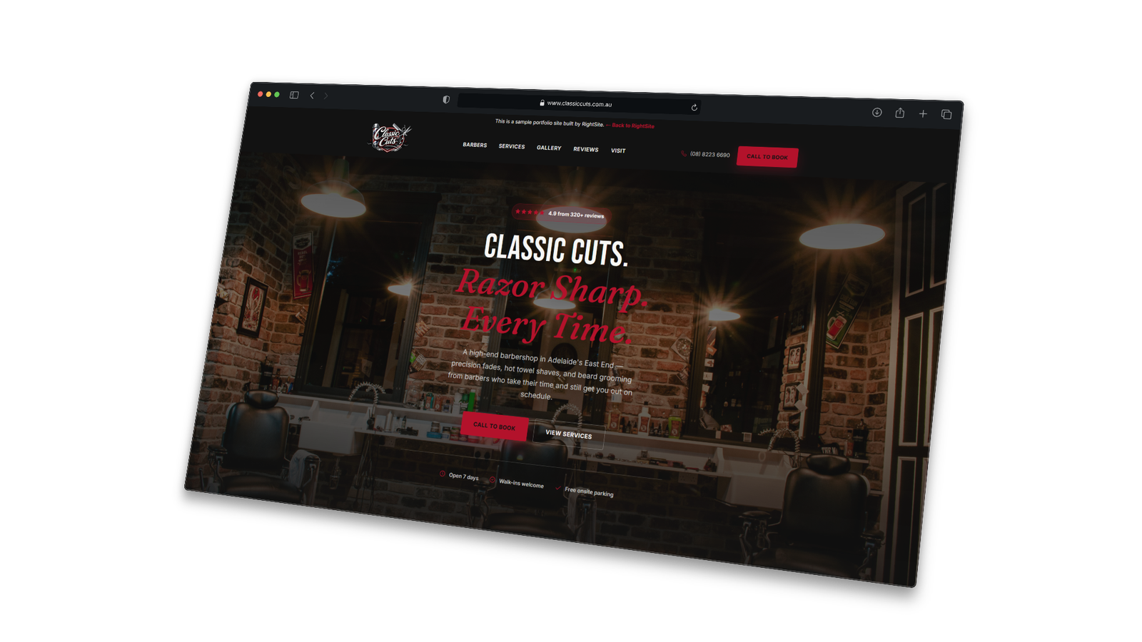 Classic Cuts — live project